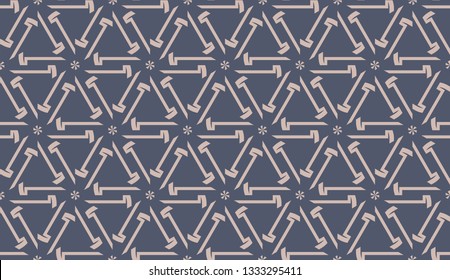 Hipster pattern with polygonal elements. Triangles style. Vector illustration. Background for your business project. Advert, template screen
