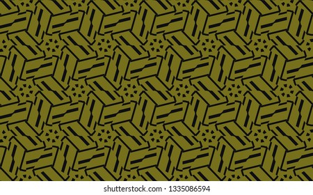 Hipster pattern with polygonal elements. Triangles style. Vector illustration. Background for your business project. Advert, template screen