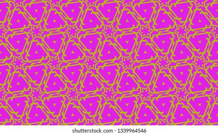 Hipster pattern with polygonal elements. Triangles style. Vector Seamless illustration. Background for your business project. Advert, template screen