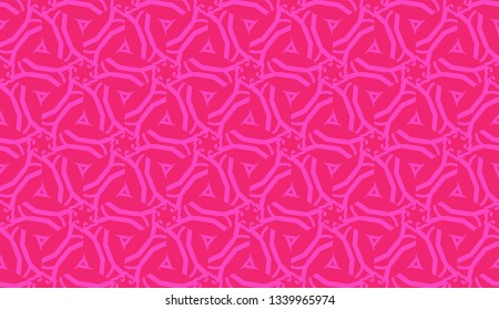 Hipster pattern with polygonal elements. Triangles style. Vector Seamless illustration. Background for your business project. Advert, template screen