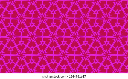 Hipster pattern with polygonal elements. Triangles style. Vector Seamless illustration. Background for your business project. Advert, template screen