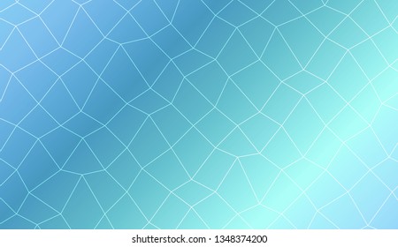 Hipster pattern with polygonal mesh elements. For modern interior design, fashion print. Vector illustration. Creative gradient color