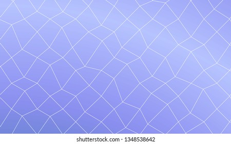 Hipster pattern with polygonal mesh elements. For modern interior design, fashion print. Vector illustration. Creative gradient color