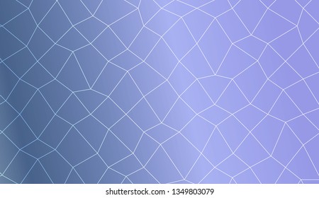 Hipster pattern with polygonal mesh elements. For modern interior design, fashion print. Vector illustration. Creative gradient color