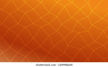 Hipster pattern with polygonal mesh elements. For modern interior design, fashion print. Vector illustration. Creative gradient color