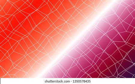 Hipster pattern with polygonal mesh elements. Texture for your design. Vector illustration. Creative gradient color