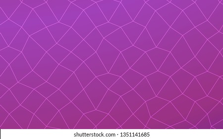 Hipster pattern with polygonal mesh elements. For modern interior design, fashion print. Vector illustration. Creative gradient color