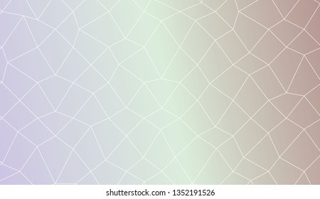 Hipster pattern with polygonal mesh elements. Texture for your design. Vector illustration. Creative gradient color