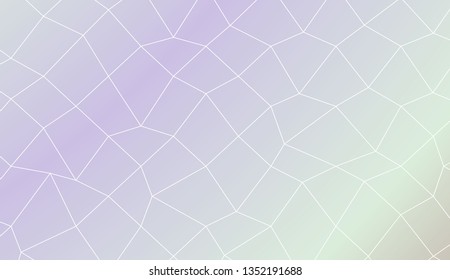Hipster pattern with polygonal mesh elements. Texture for your design. Vector illustration. Creative gradient color