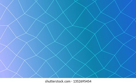Hipster pattern with polygonal mesh elements. Texture for your design. Vector illustration. Creative gradient color
