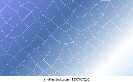 Hipster pattern with polygonal mesh elements. For modern interior design, fashion print. Vector illustration. Creative gradient color