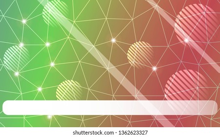 Hipster pattern with triangles, line, circle, space for text elements. For modern interior design, fashion print. Vector illustration. Abstract Gradient Soft Colorful Background