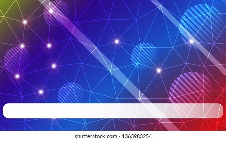 Hipster pattern with triangles, line, circle, space for text elements. For modern interior design, fashion print. Vector illustration. Abstract Gradient Soft Colorful Background