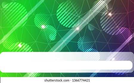 Hipster pattern with triangles, line, circle, space for text elements. For modern interior design, fashion print. Vector illustration. Abstract Gradient Soft Colorful Background
