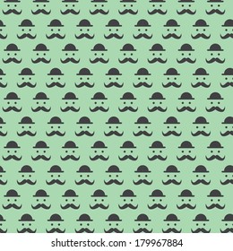 Hipster patterns background