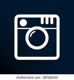 Hipster photo icon Camera icon Photo camera pictogram.