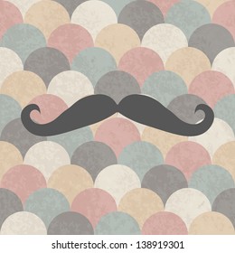 Hipster retro abstract seamless pattern