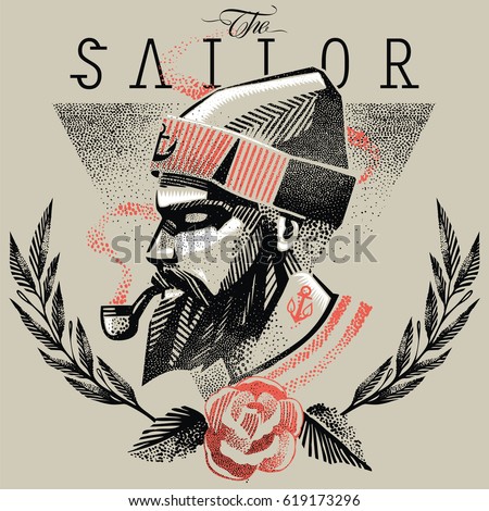 Hipster sailor