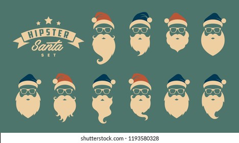 Hipster Santa set