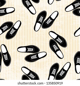 Hipster seamless background