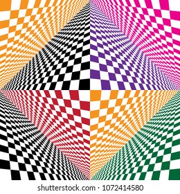 Hipster seamless modern geometric abstract background. Business color template. For  covers of notebooks, wallpaper and cards