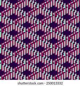 Hipster Seamless Pattern Vector