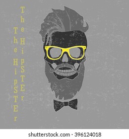 Hipster skull