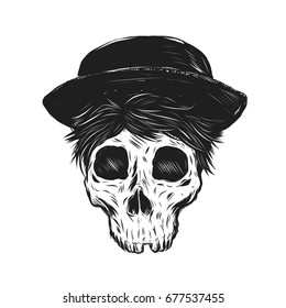 Hipster Skull