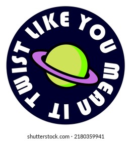 Hipster slogan graphic vector pattern for tee - t shirt and sweatshirt, sticker, postcard