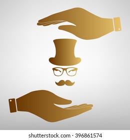 Hipster style accessories design