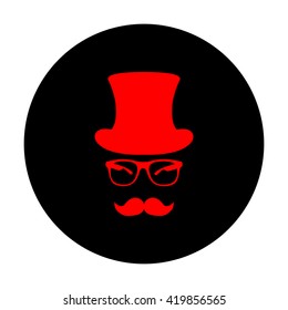 Hipster style accessories design