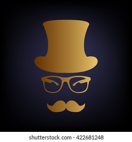 Hipster style accessories design
