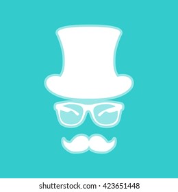 Hipster style accessories design