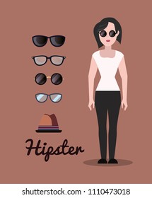 Hipster style design