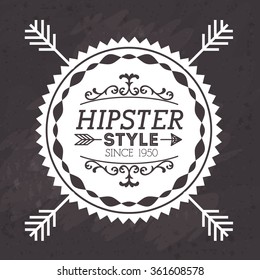 hipster style design 