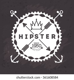 hipster style design 