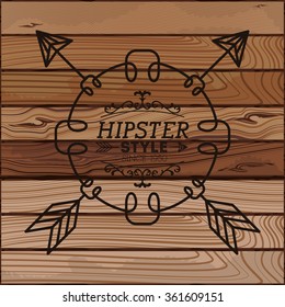 hipster style design 