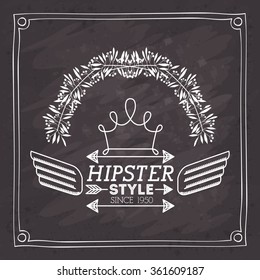 hipster style design 