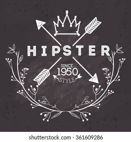 hipster style design 