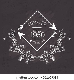 hipster style design 