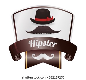 Hipster style design 