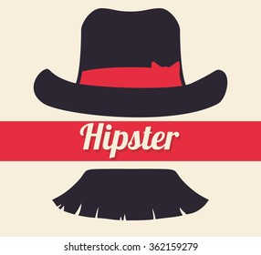 Hipster style design 