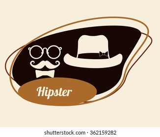 Hipster style design 