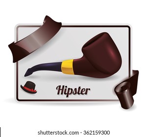 Hipster style design 