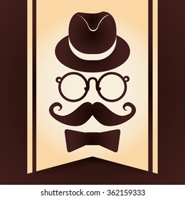 Hipster style design 