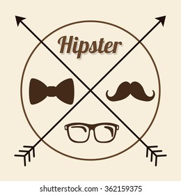 Hipster style design 