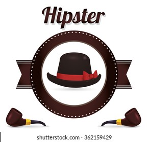 Hipster style design 