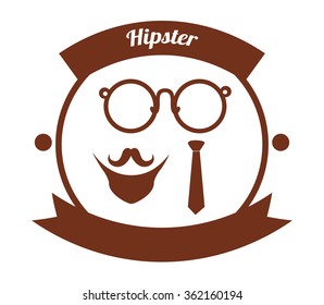 Hipster style design 