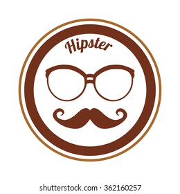 Hipster style design 