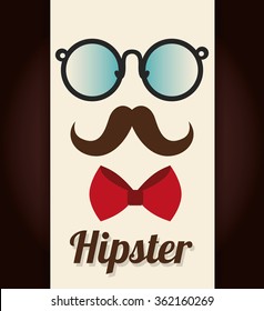 Hipster style design 